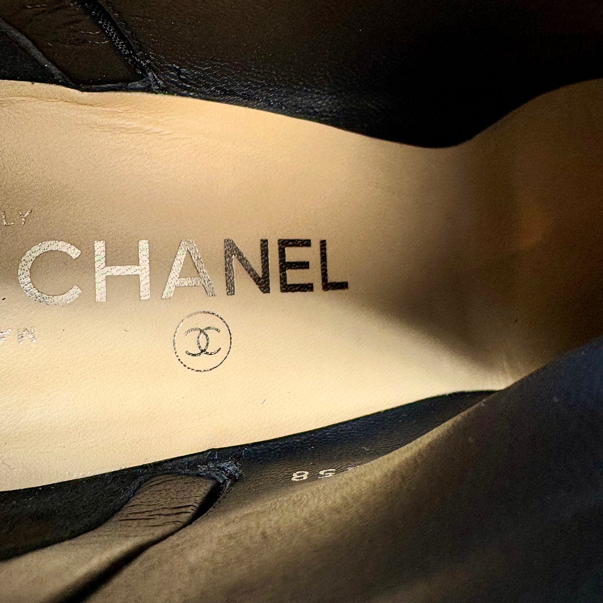 Chanel Women's Knee High Leather Boots - Fashionable Winter Boots for Women - Perfect for Office, Party & Casual Wear