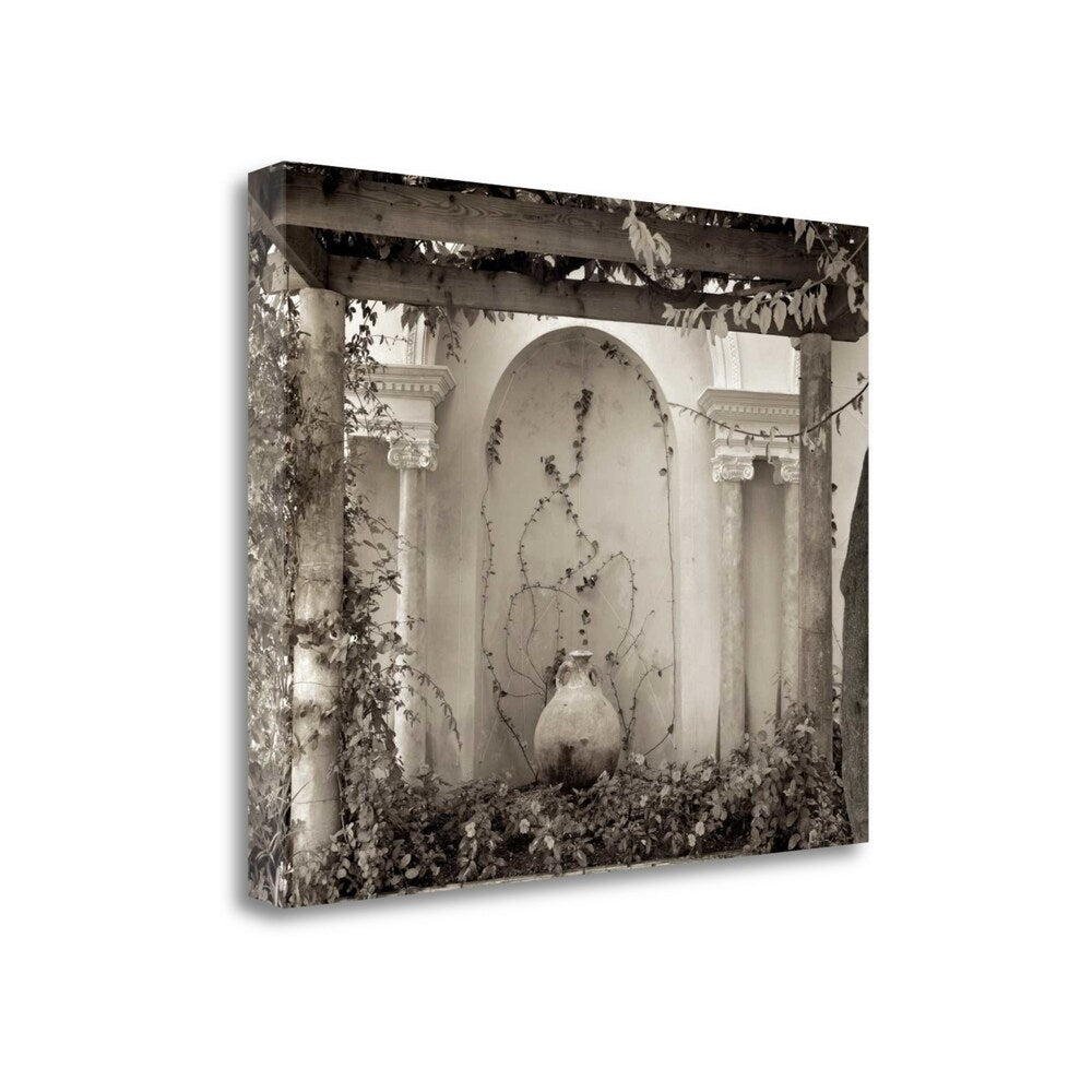 Alan Blaustein 49 Garden Bench Giclee Print on Gallery Wrap Canvas - Perfect for Home Decor, Living Room Wall Art & Office Decoration