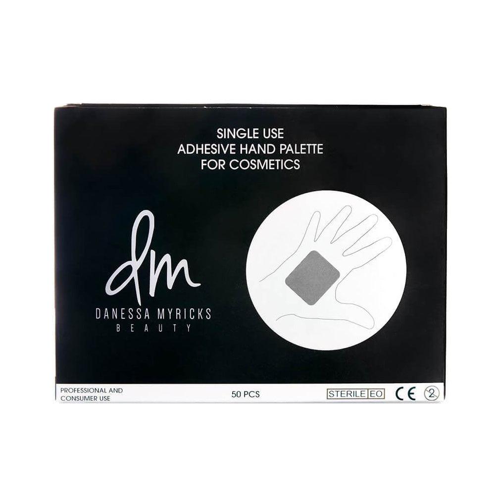 Danessa Myricks Beauty Single Use Makeup Hand Palette - Portable Travel Makeup Kit for On-The-Go Touch Ups, Perfect for Bridal, Photo Shoots & Professional Makeup Artists