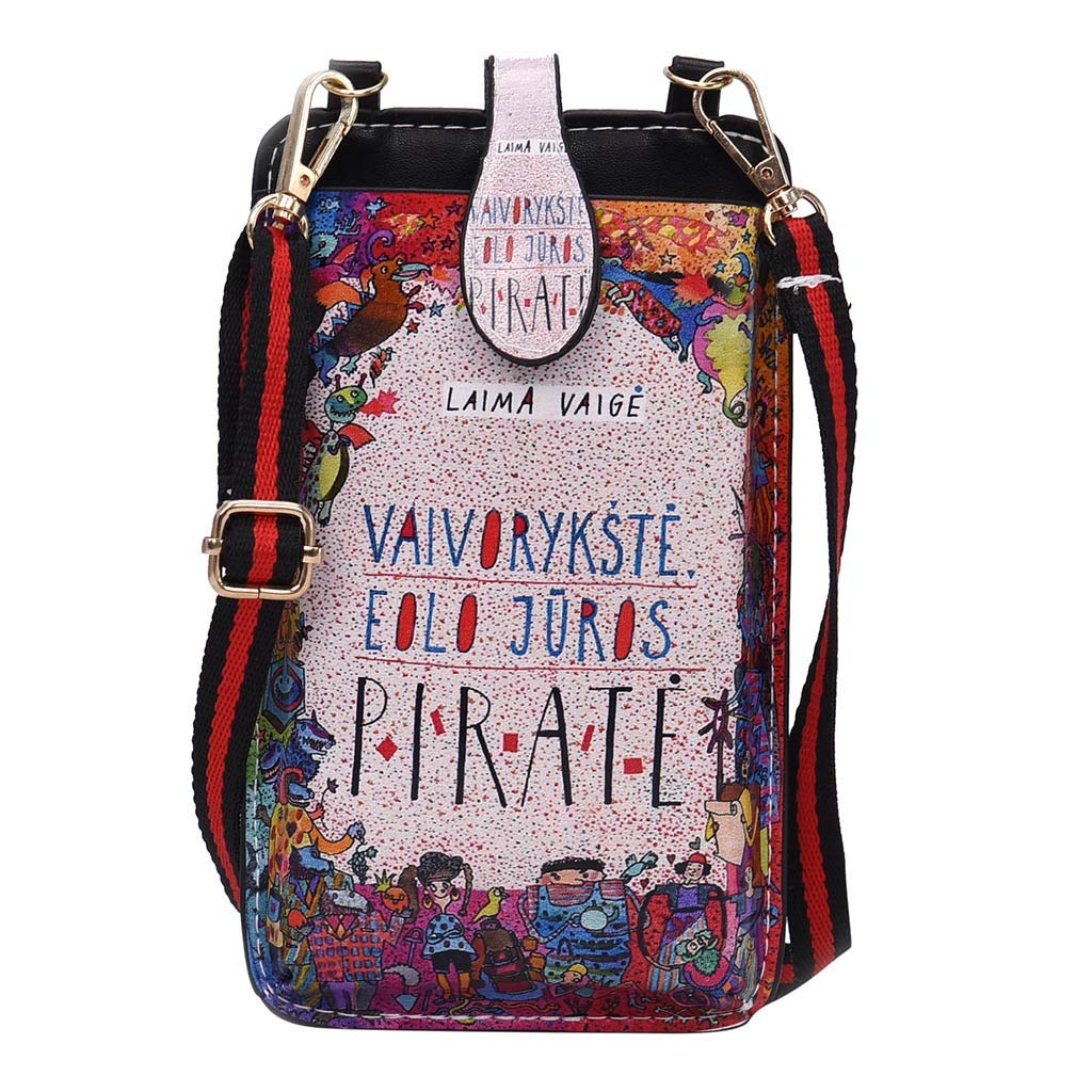 Elephant Print Crossbody Bag for Women - Cute Shoulder Purse with Coin Pocket & Phone Holder - Perfect for Casual Outings, Travel, and Everyday Use