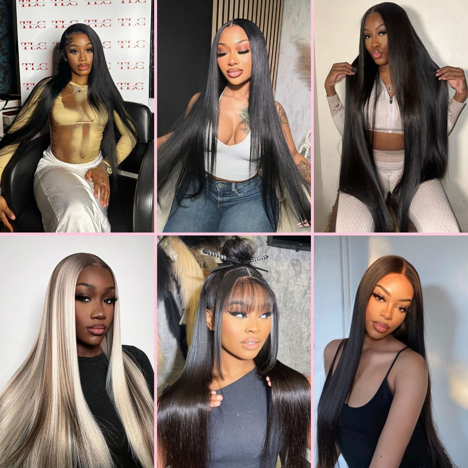 Beauty Queen 3 Bundles 16A Grade Brazilian Virgin Human Hair Extensions - 20 20 20 Inch Unprocessed Straight Hair for Sew-In Weave (Natural Black) | Perfect for Daily Styling, Special Occasions & Salon Quality Looks