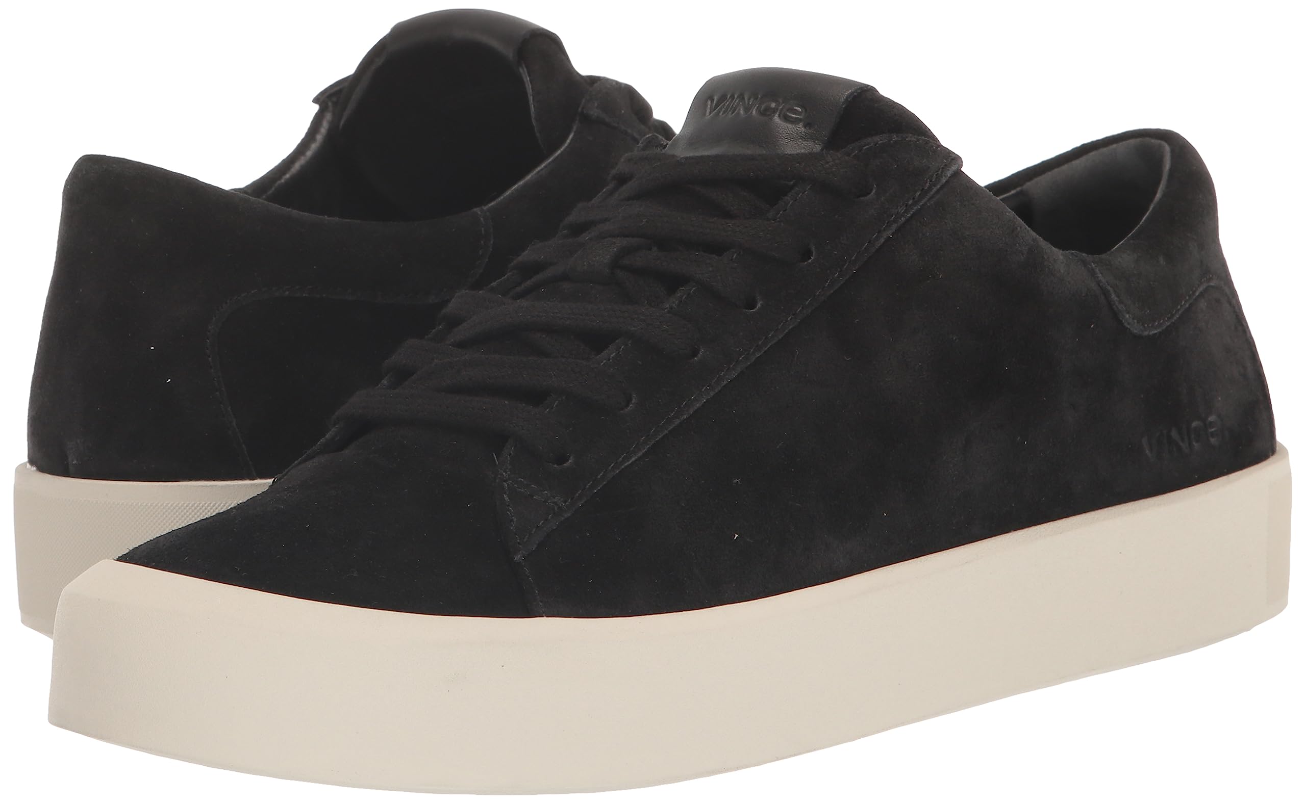 Vince Women's Gabi Sneakers - Comfortable Casual Shoes for Walking, Running & Everyday Wear | Stylish White Leather Low-Top Sneakers for Women | Perfect for Work, Travel & Outfits