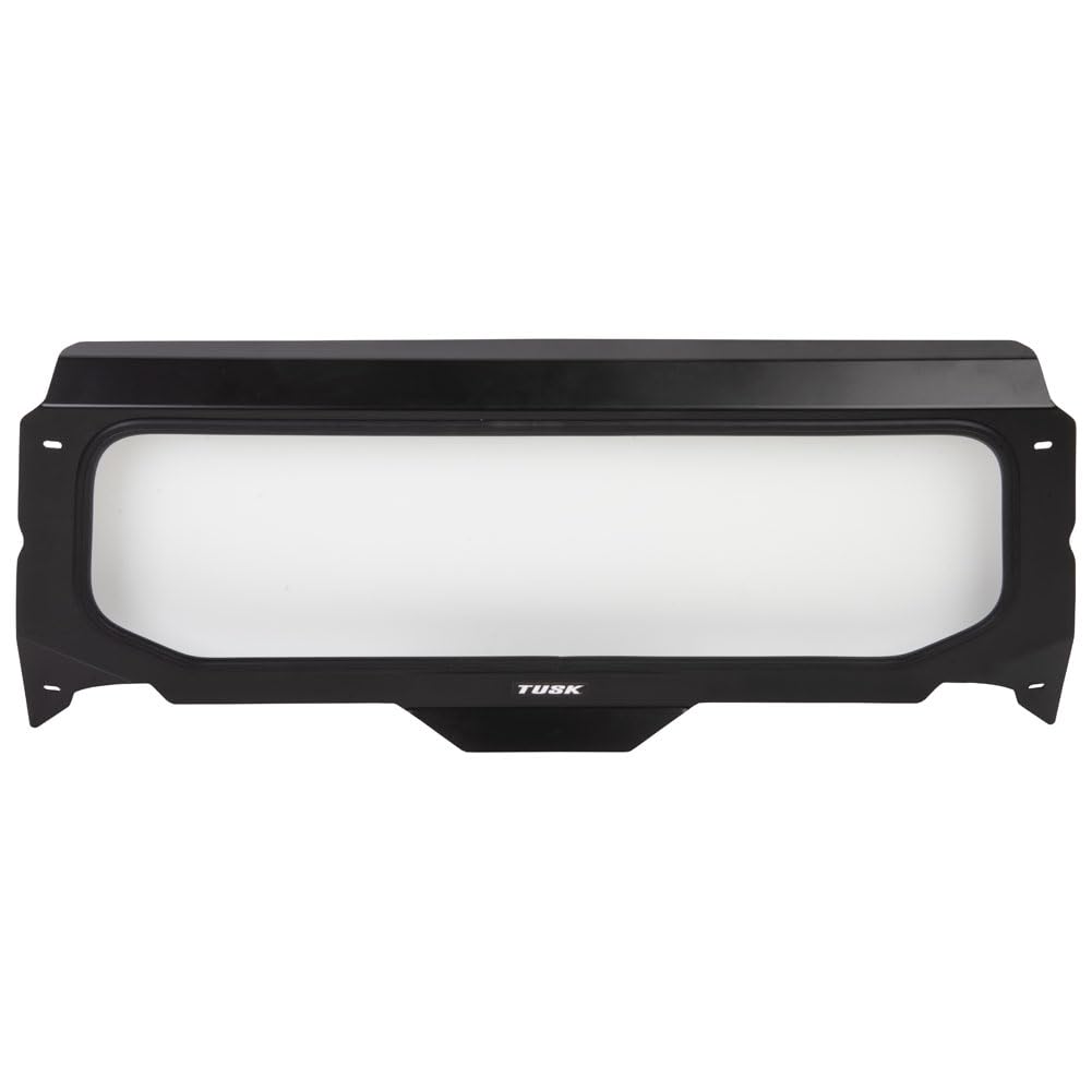 Tusk UTV Rear Glass Window Replacement for Honda Talon 1000R Fox Live Valve (2021-2024 Models) - Durable Rear Windshield for Off-Road Adventures & Trail Riding