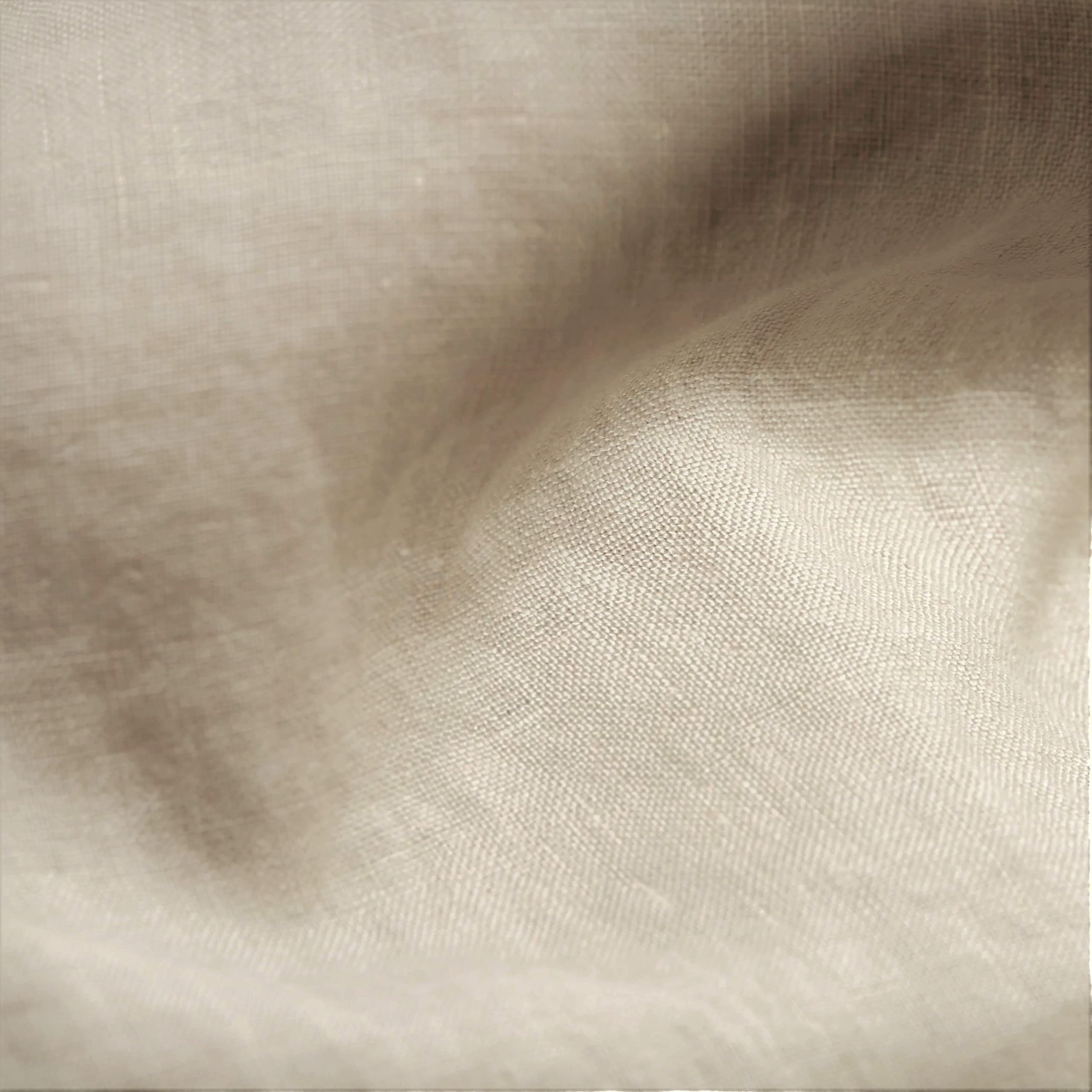 Premium 100% Pure Flax Linen Sheet Set - Breathable & Hypoallergenic Twin Size in Natural Wheat Color for Bedroom, Guest Room & Vacation Homes