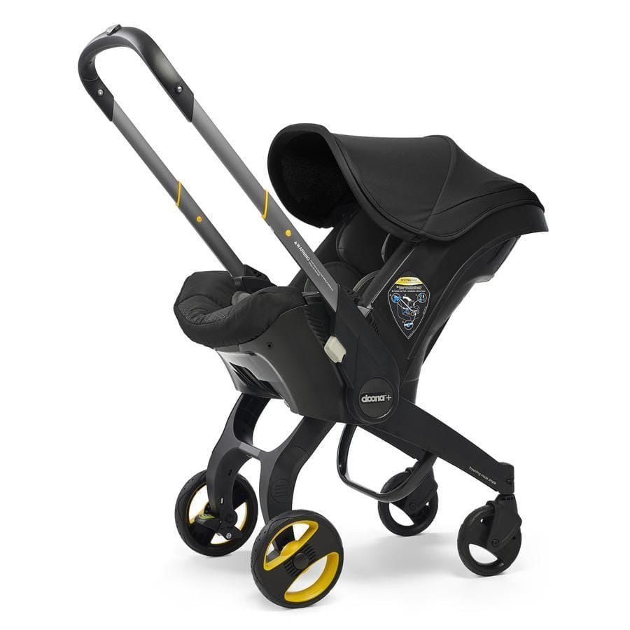 Doona+ Infant Car Seat and Stroller Combo - Convertible, Lightweight, and Travel-Friendly for Newborns to Toddlers - Perfect for Air Travel, Shopping, and Daily Outings