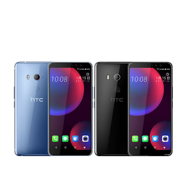 HTC U11 Eyes Dual SIM 64GB 4G LTE Smartphone - Amazing Silver | Waterproof, Dual Camera, Fast Charging | Perfect for Travel, Business & Photography