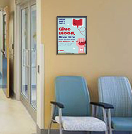 10x12 Poster Frame - SwingFrame Wide Face Display for Art, Photos & Posters - Perfect for Home, Office & Gallery Decor