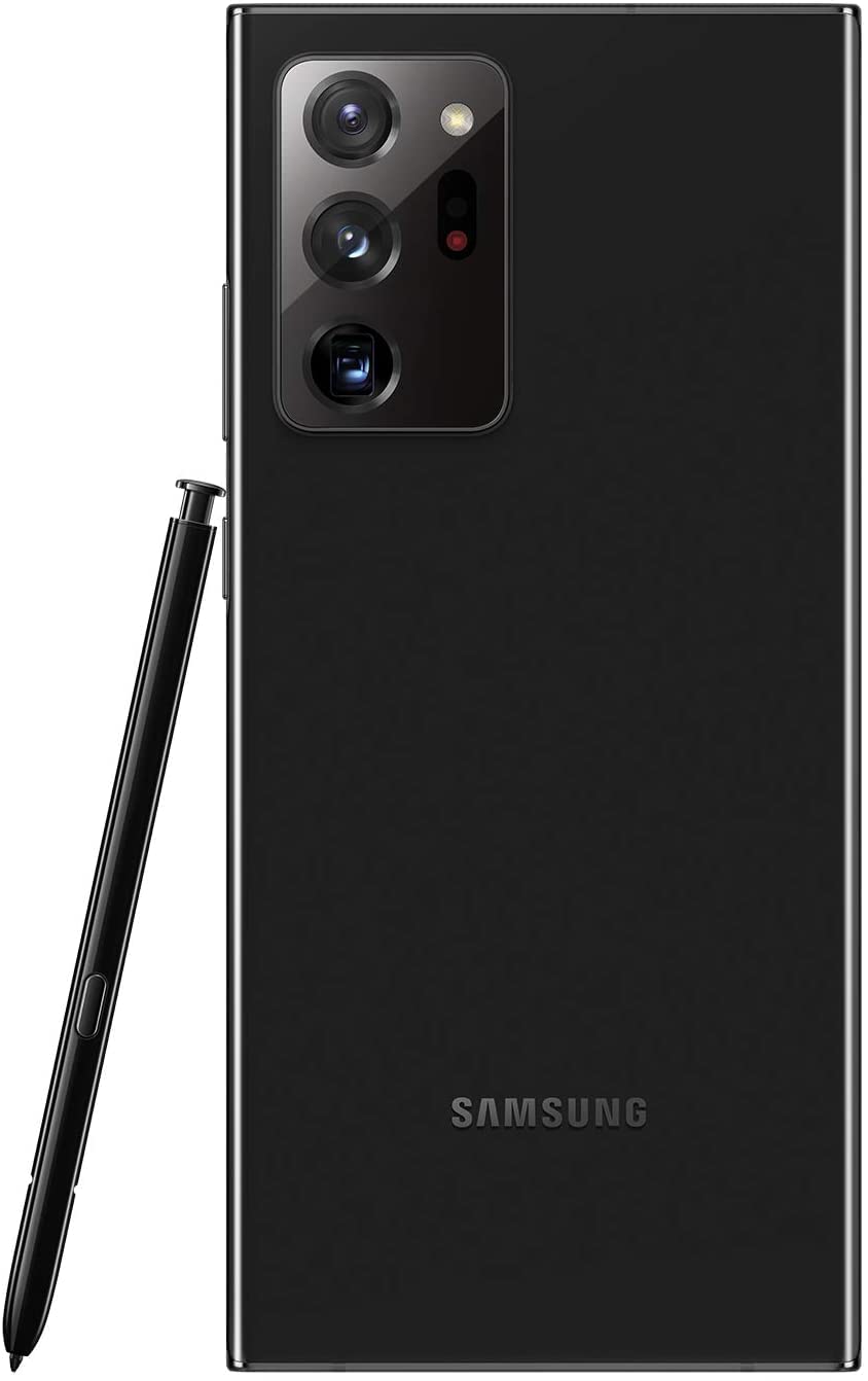 Samsung Galaxy Note 20 Ultra 5G 128GB AT&T Locked Renewed Smartphone - Mystic Black | Premium Android Phone for Mobile Gaming & Productivity | Long Battery Life for Work & Travel