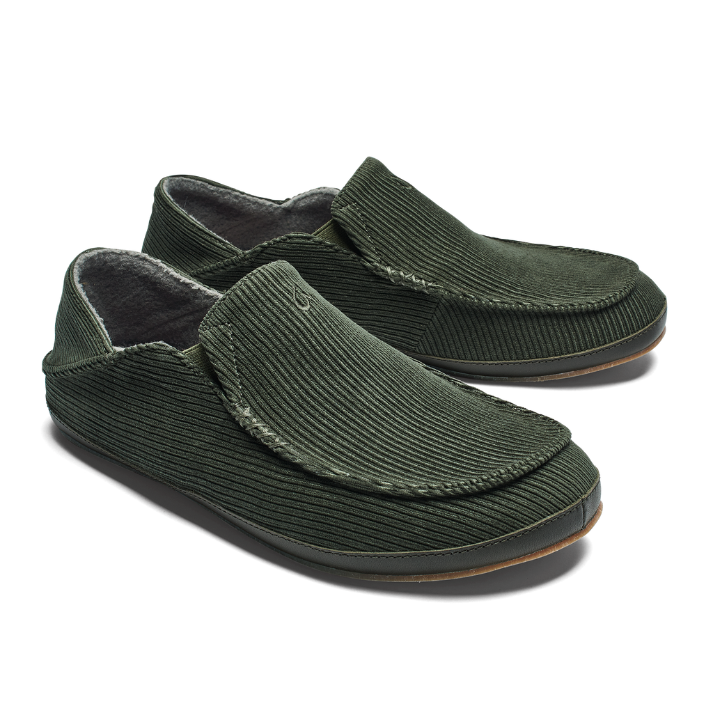 OluKai Moloā ‘Ie Men's Slippers - Comfortable & Durable Sandals for Men | Perfect for Beach, Pool & Casual Wear