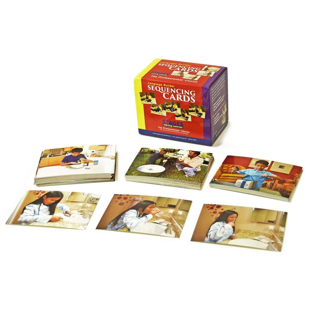 AliMed Everyday Activities Sequencing Cards - Educational Learning Tools for Kids, Autism & Special Needs - Perfect for Classroom, Therapy & Home Use