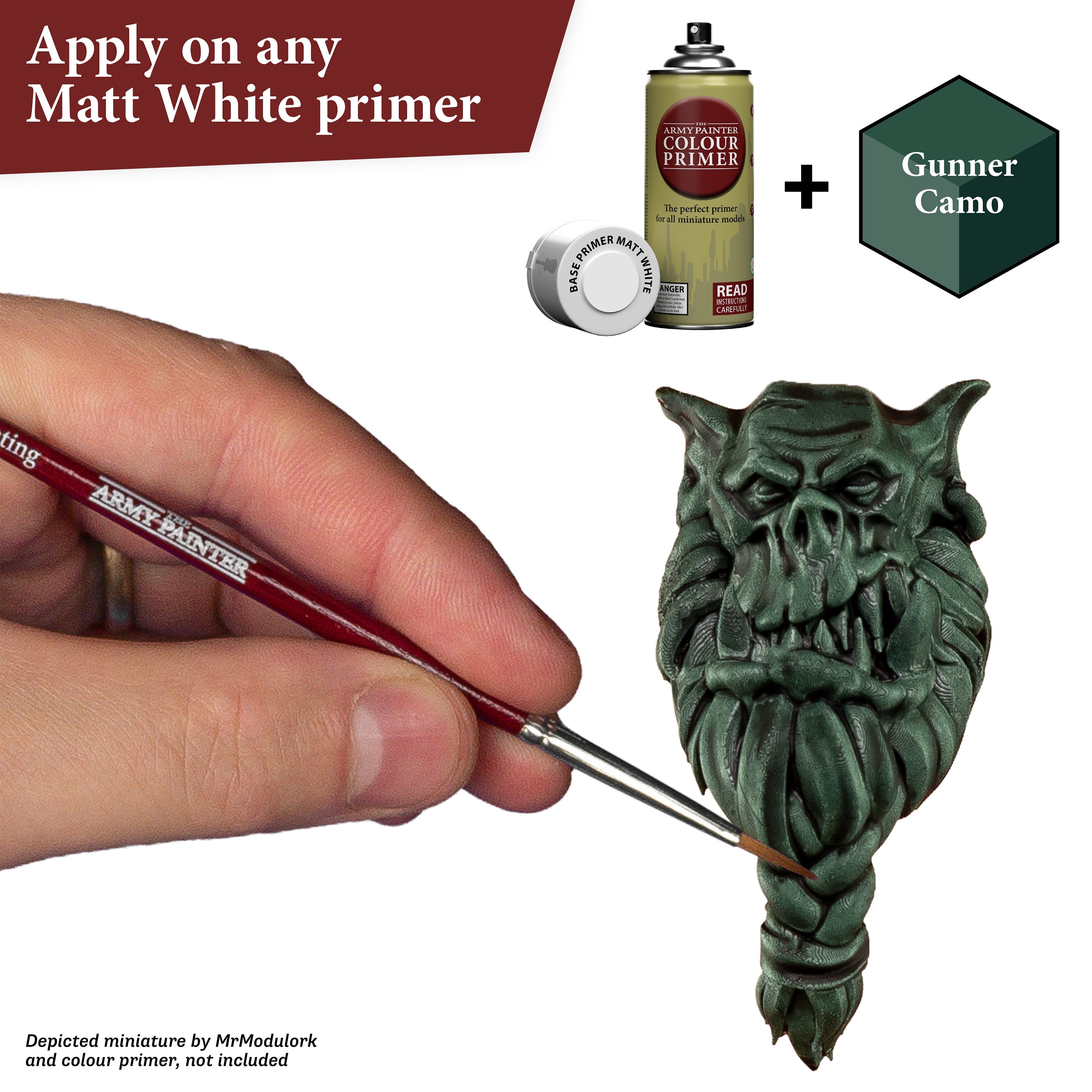 Speedpaint Gunner Camo - Fast-Drying Model Paint for Miniatures & Wargaming - Perfect for Tabletop Gaming, Warhammer, and DIY Craft Projects