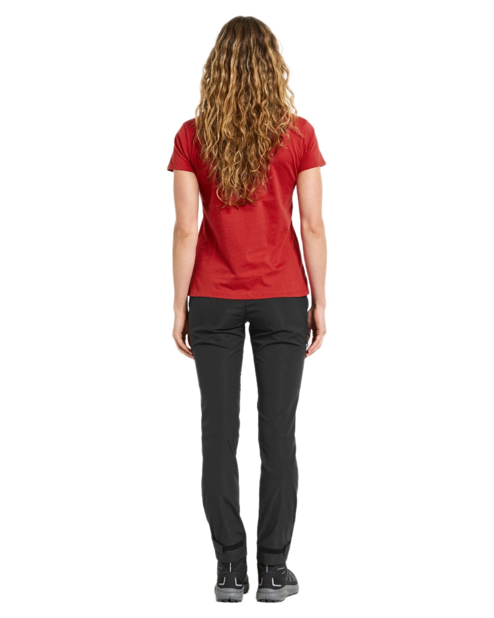 Didriksons Women's Ingaro Short Sleeve T-Shirt - Soft Cotton Casual Tee for Everyday Wear, Outdoor Activities & Layering