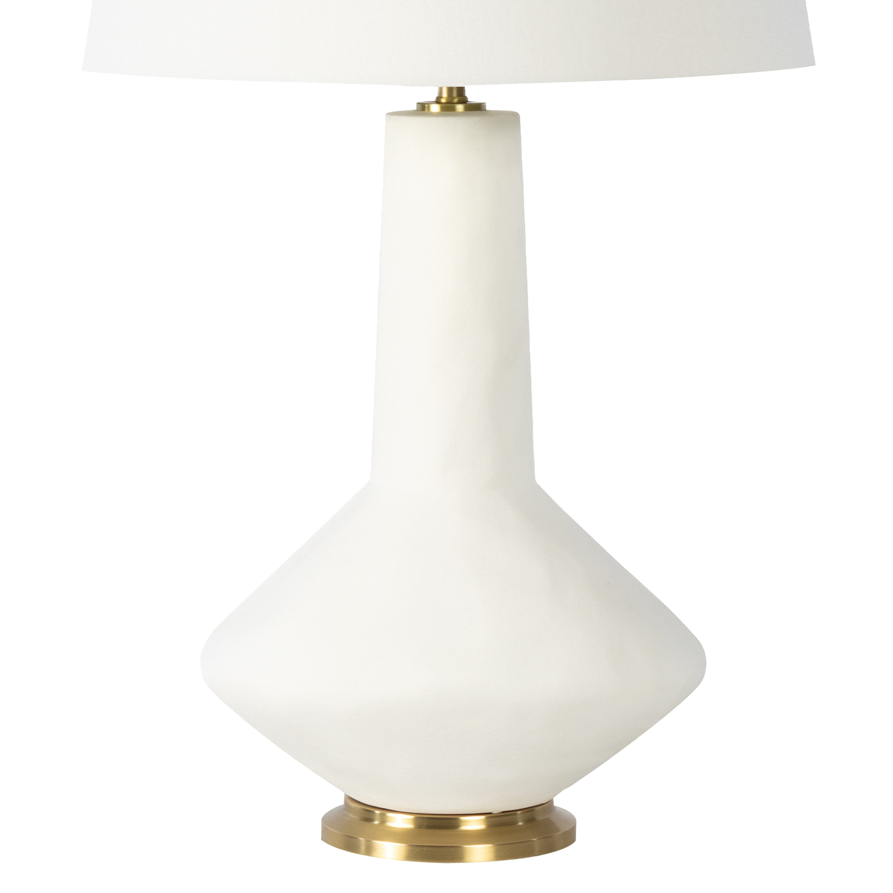 Elegant Kayla Ceramic Table Lamp - Modern Home & Office Decor for Bedroom, Living Room, or Study - Soft Warm White Light for Cozy Ambience