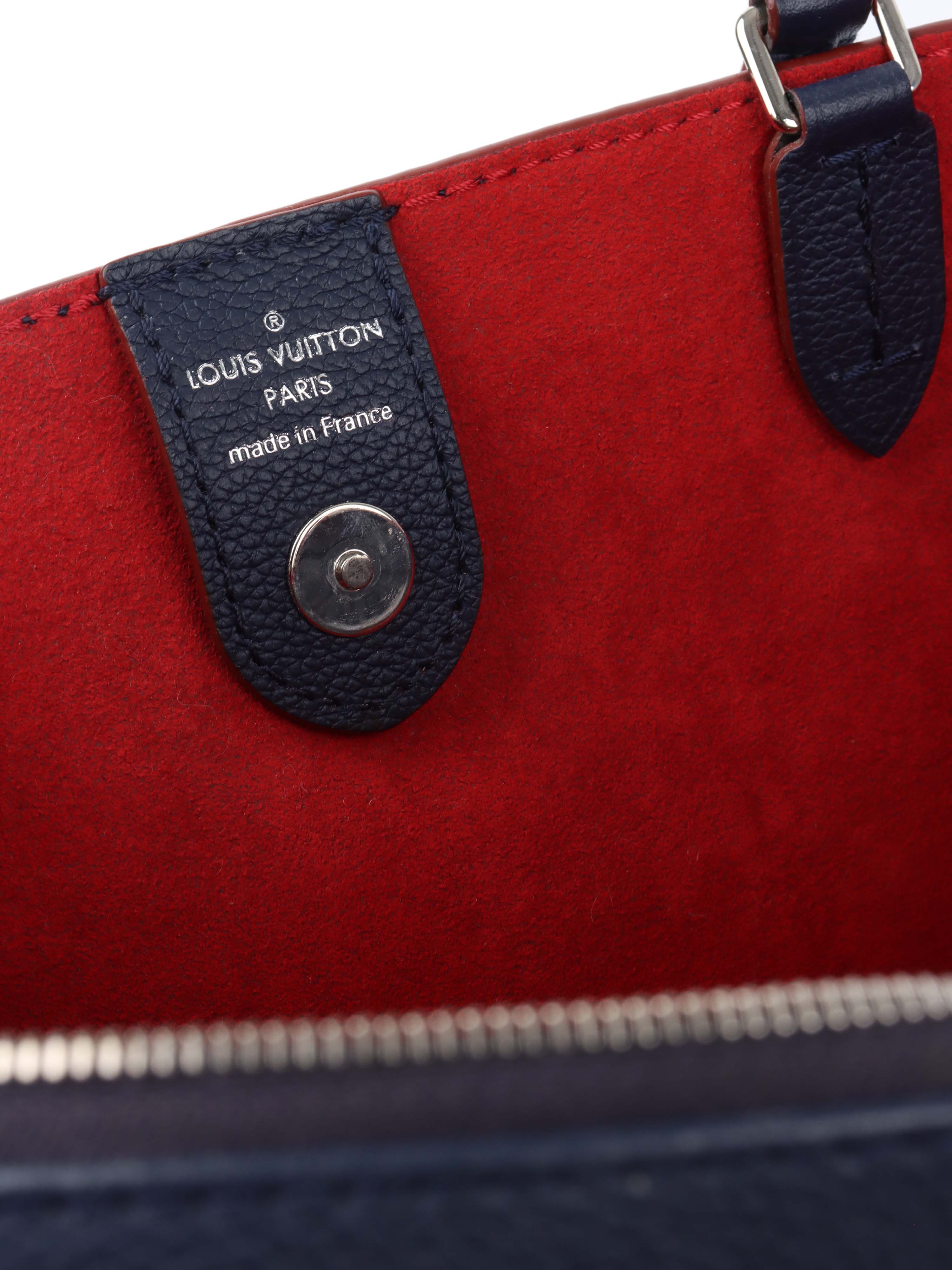 Authentic Louis Vuitton Locke Navy Crossbody Bag - Luxury Designer Handbag for Women | Perfect for Travel, Work & Evening Events