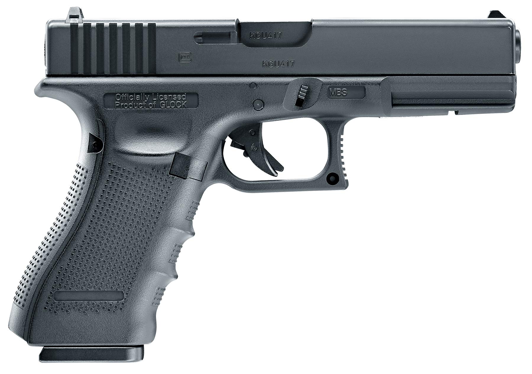 Umarex Glock 17 Blowback Air Pistol - .177 Caliber BB Gun for Target Shooting, Training & Outdoor Recreation