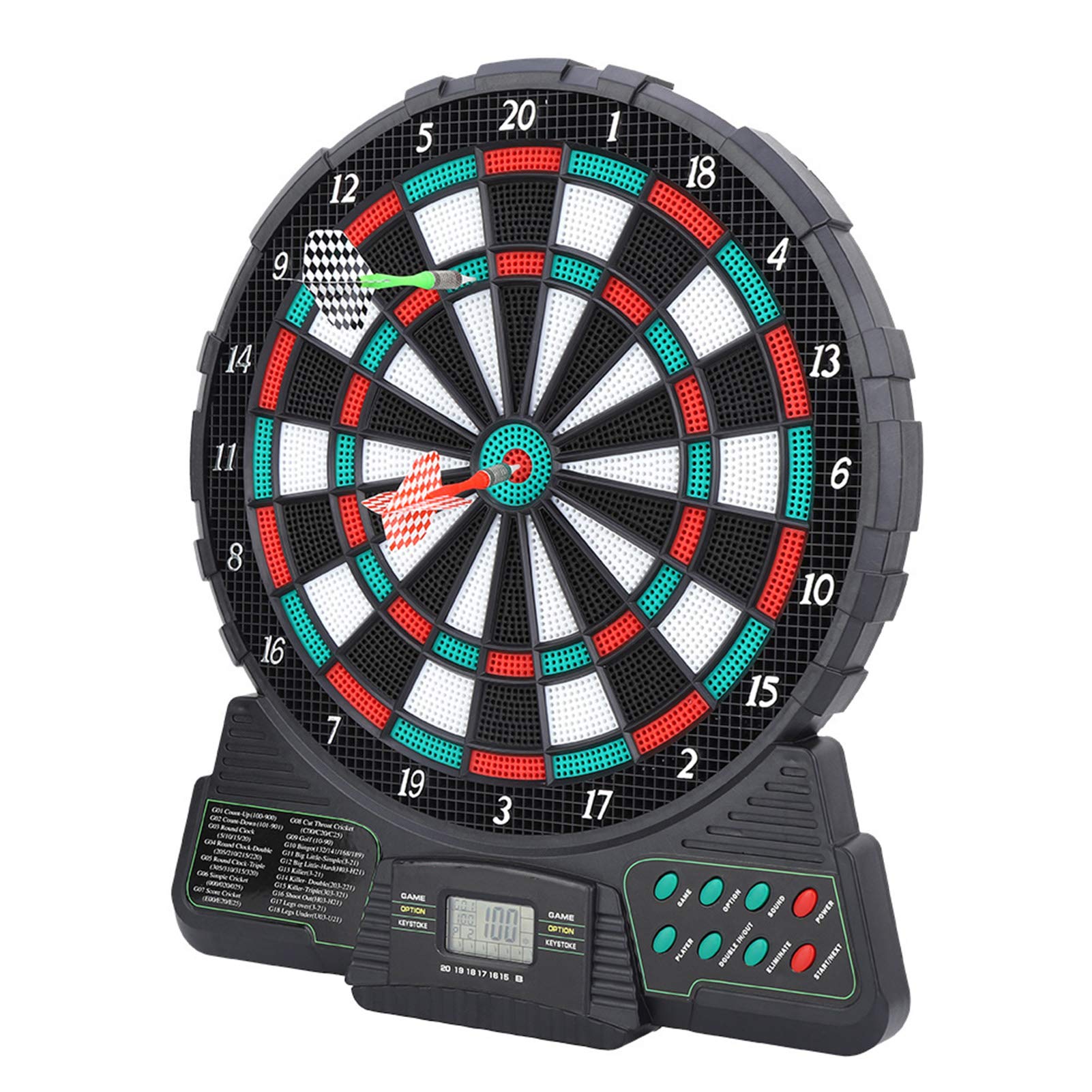 159-in-1 LCD Electronic Scoreboard with Automatic Scoring - Digital Display Board for 1-8 Players - Perfect for Bars, Game Rooms & Public Spaces