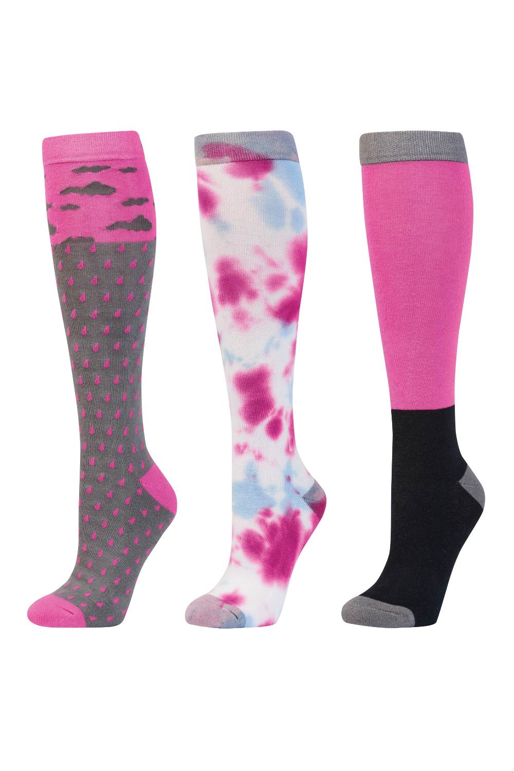 Dublin 3 Pack Women's Cotton Ankle Socks - Soft & Breathable for Everyday Wear, Workout, and Casual Outfits