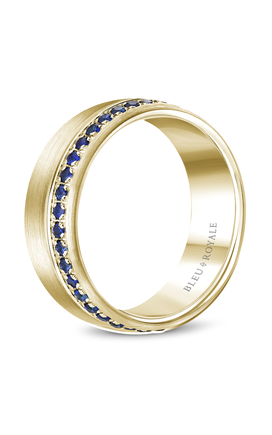 Bleu Royale Men's Wedding Band RYL 015YS85 - 14K Yellow Gold Classic Ring for Grooms & Husbands - Perfect for Weddings, Anniversaries & Special Occasions