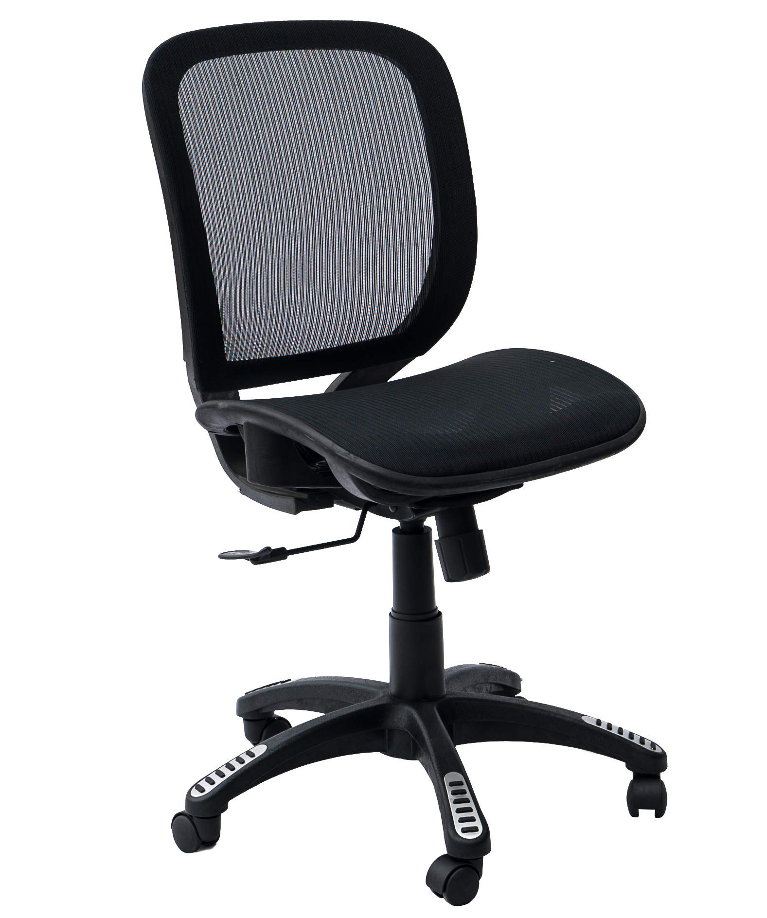 ErgoMax Ergonomic Office Chair - Fully Meshed Back, Height Adjustable (Up to 42