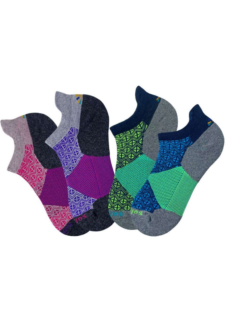 Premium Merino Wool Ankle Socks for Men & Women - Moisture Wicking, Odor Resistant, Breathable Hiking & Running Socks for Outdoor Activities & Daily Wear