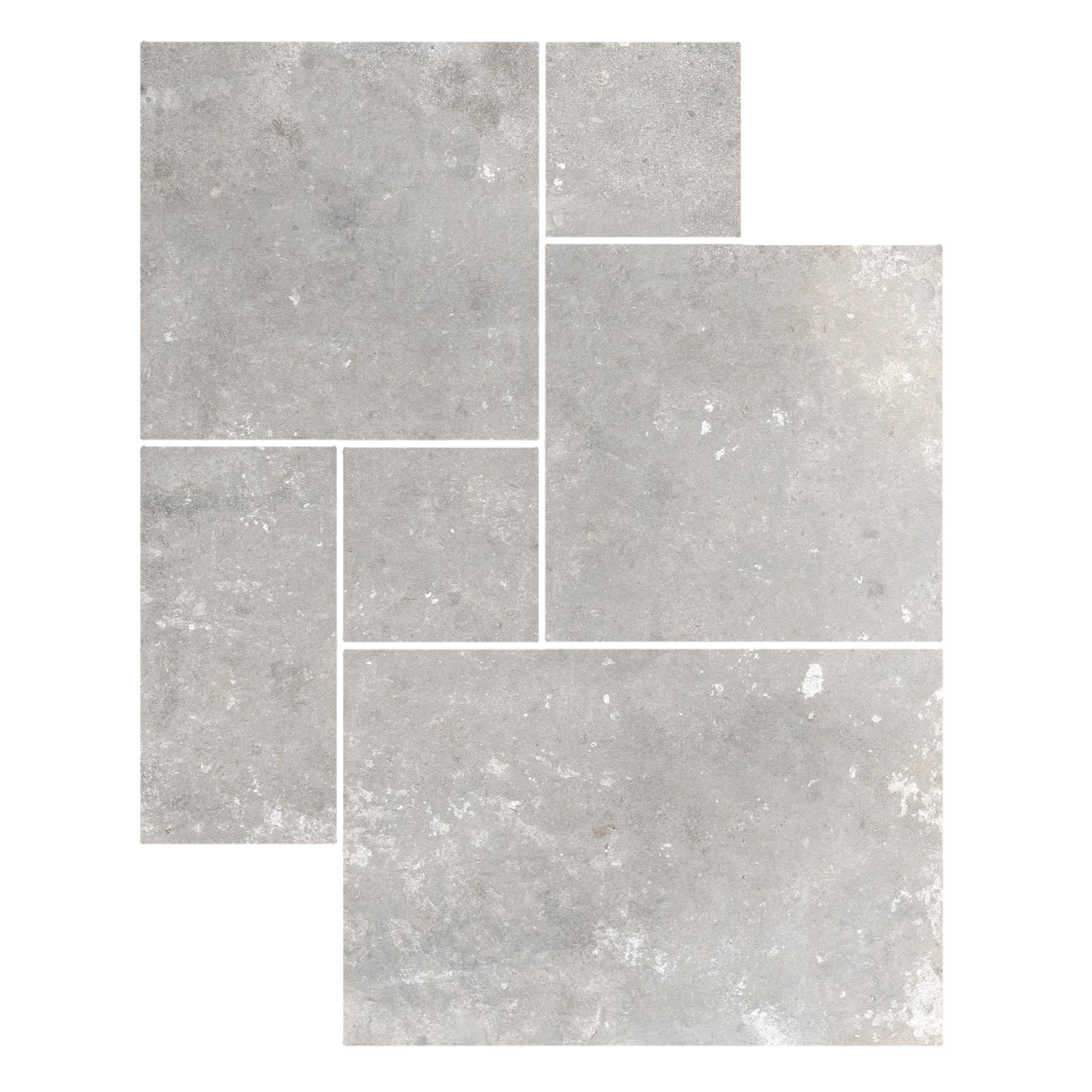 Premium Windsor Travertine Versailles Pattern French Orange County Floor Tiles - Perfect for Mediterranean Kitchens, Bathroom Backsplashes & Outdoor Patios
