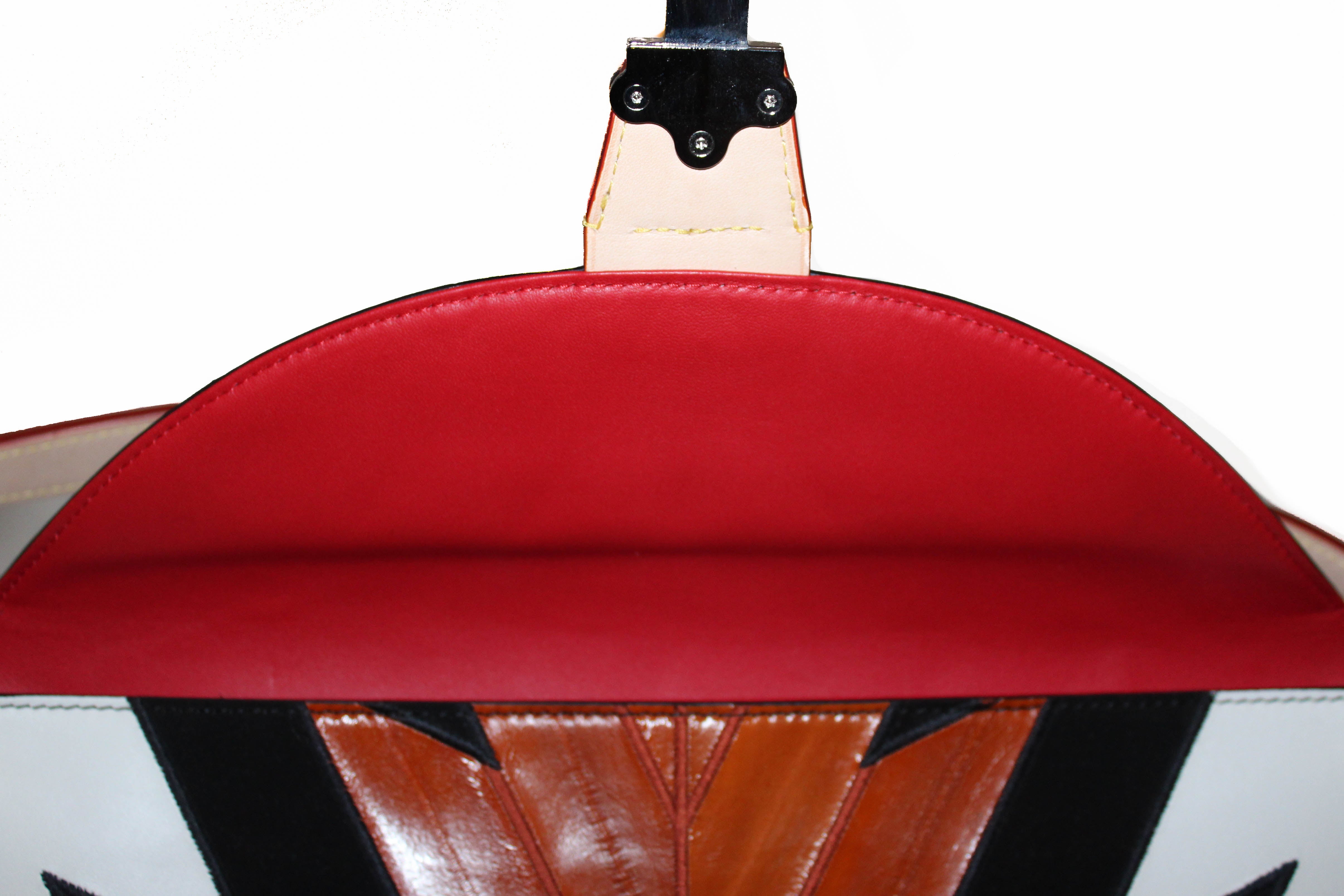 Authentic Louis Vuitton Limited Edition Moon Besace GM Shoulder Bag - Genuine Leather & Eel Skin Luxury Handbag for Women, Perfect for Evening Parties, Date Nights & Special Occasions