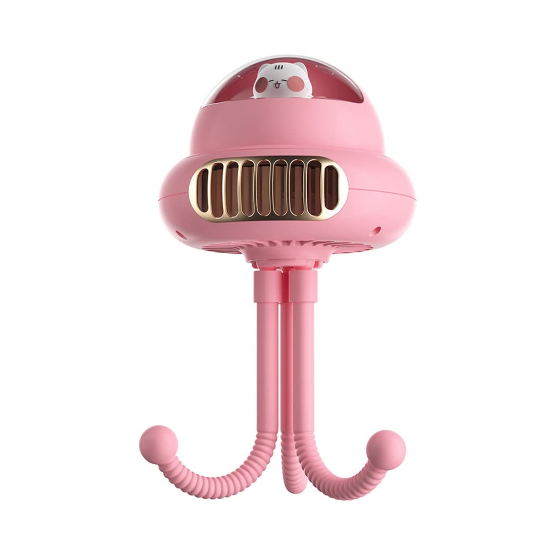 Acrosser Octopus Fan - USB Rechargeable Handheld & Desktop Fan with 360° Rotation | Portable Cooling Fan for Office, Home, Travel & Outdoor Activities
