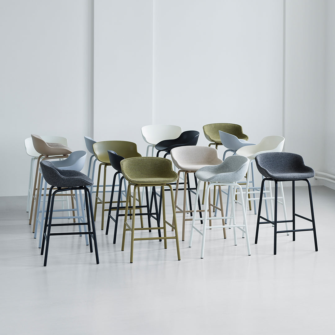 Modern Hyg Bar Stool - Adjustable Height Counter Stool with Backrest for Kitchen Island, Breakfast Nook & Home Bar - Comfortable & Stylish Seating Solution