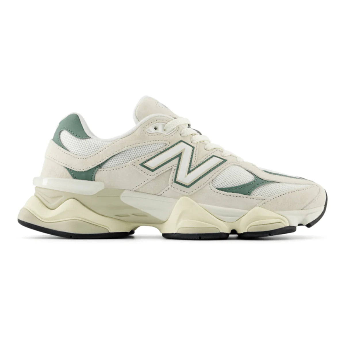 9060 Sneaker for Men & Women - Light Linen & Dark Juniper Colorway - Comfortable Running Shoes for Walking, Jogging, and Casual Wear