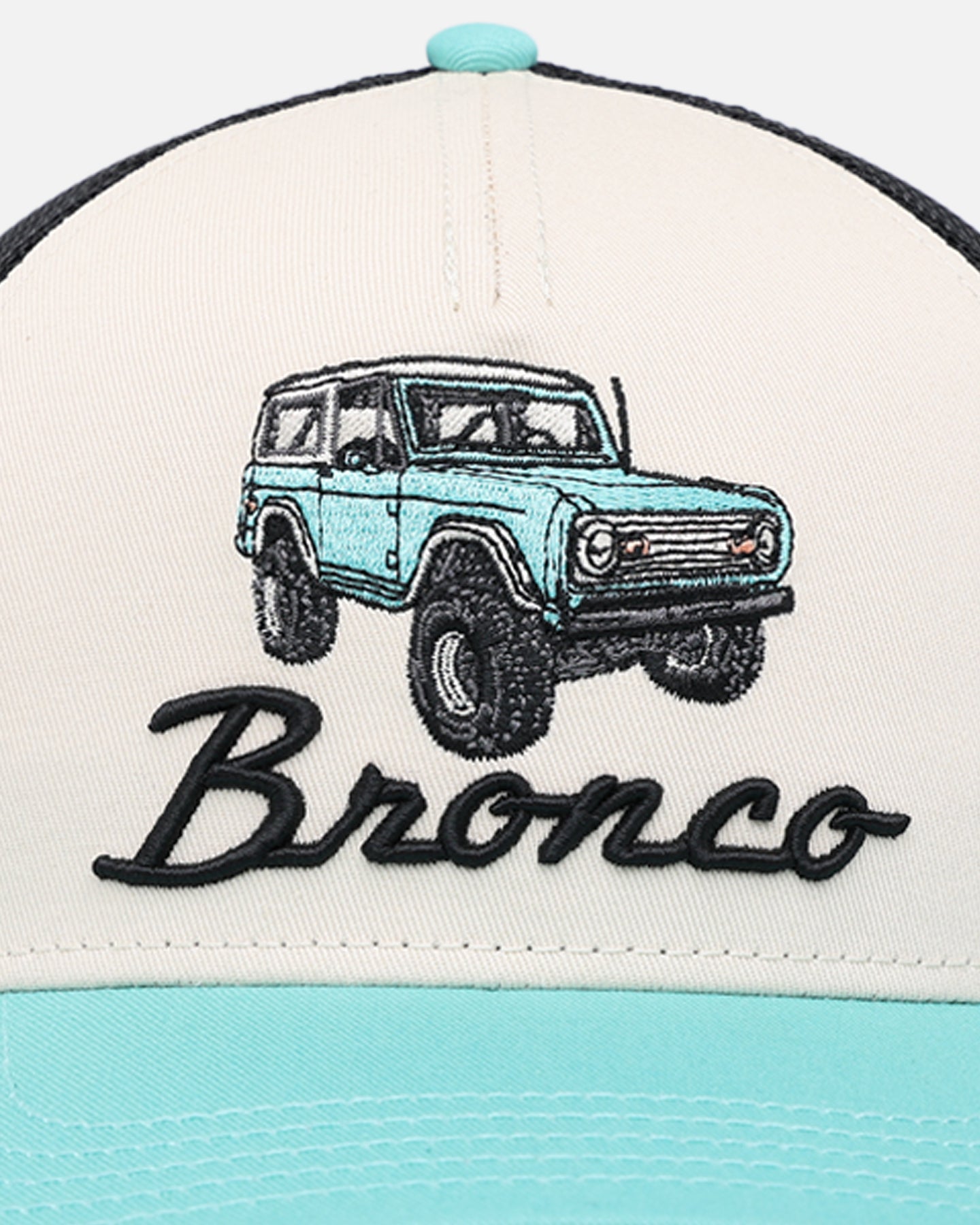 American Needle Valin Trucker Snapback Hat - Black/Ivory Adjustable Snapback Cap for Men & Women - Perfect for Casual Wear, Sports & Outdoor Activities