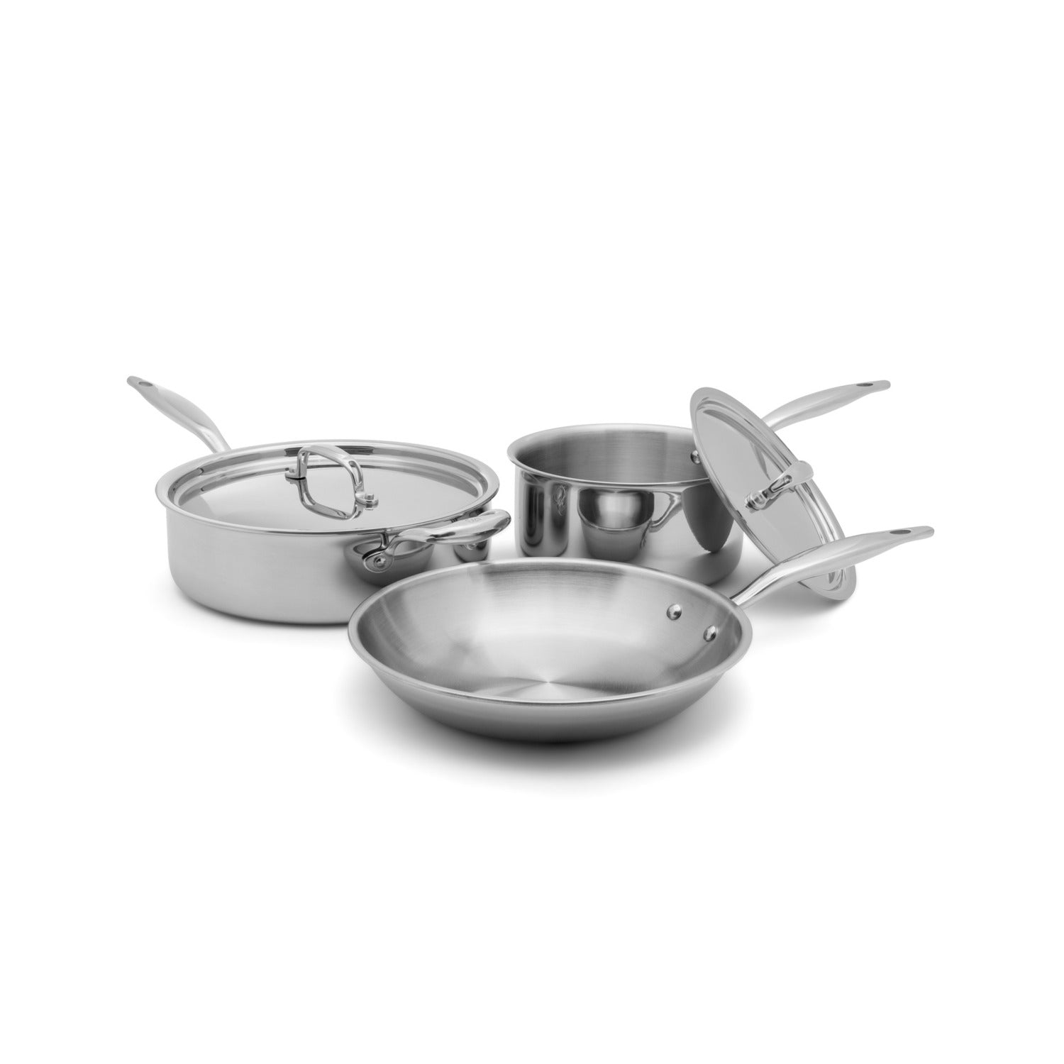 Premium Titanium 5-Piece Kitchen Essentials Set - Chef Knife, Paring Knife, Scissors, Peeler & Can Opener - Professional Cooking Tools for Home Chefs & Culinary Enthusiasts - Perfect for Meal Prep, Slicing, Dicing & Food Preparation