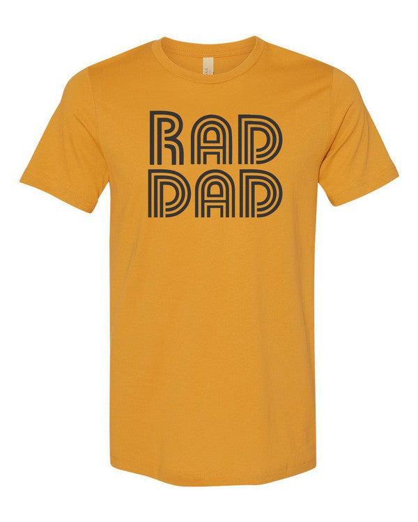 RAD DAD Softstyle T-Shirt - Comfortable Cotton Tee for Men - Perfect for Father's Day Gifts, Casual Wear & Family Outings