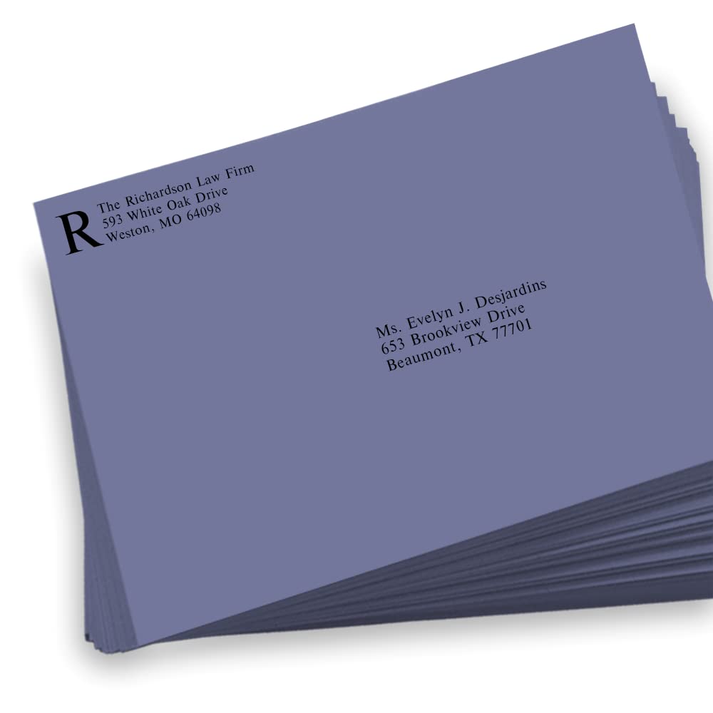 LUXPaper 9 x 12 Booklet Envelopes - Wisteria Purple, 80lb Text Weight, Pack of 250 | Perfect for Wedding Invitations, Business Correspondence & Mailing Documents