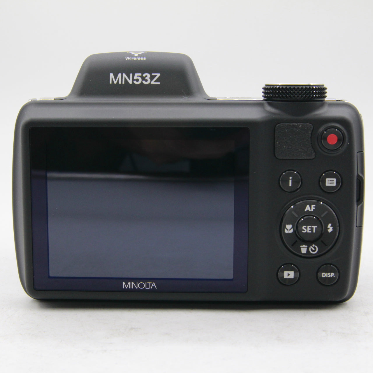 Open Box Minolta MN53Z 16MP HD Bridge Digital Camera with 53x Optical Zoom - Black | Perfect for Travel Photography, Wildlife Shooting & Long-Distance Zooming
