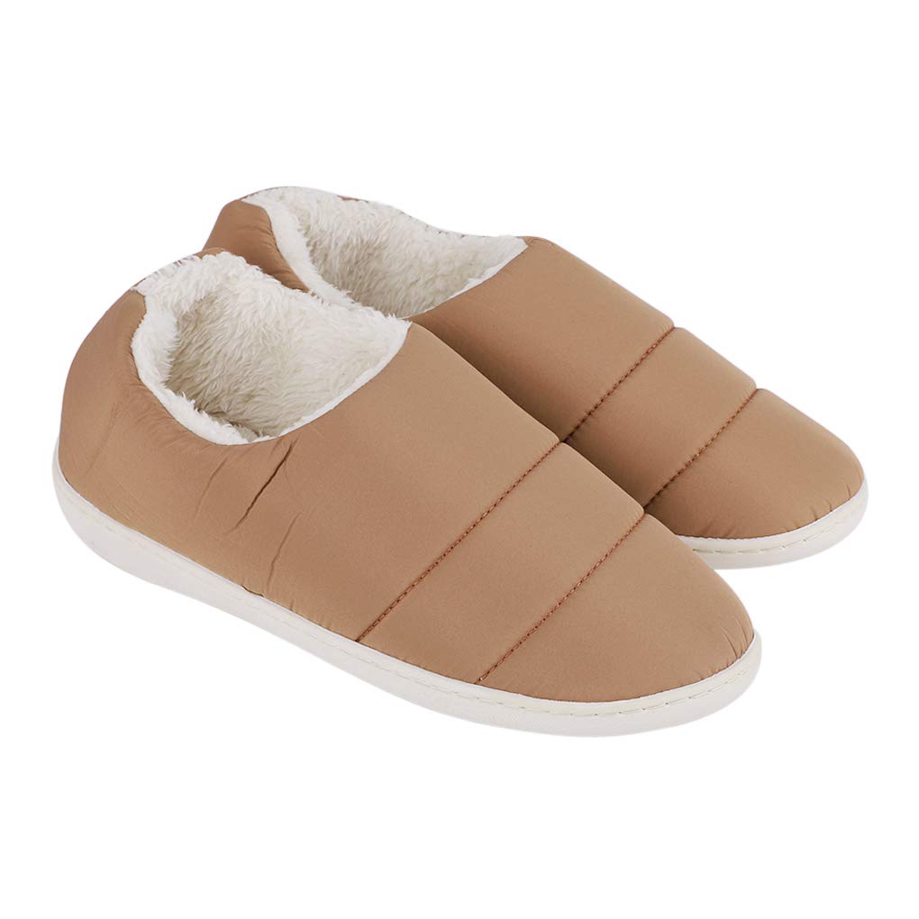 Women's & Men's Plush Winter Slipper Boots - Warm Fleece-Lined House Slippers with Non-Slip Sole | Cozy Indoor Snow Booties for Hiking, Christmas Gift & Home Comfort