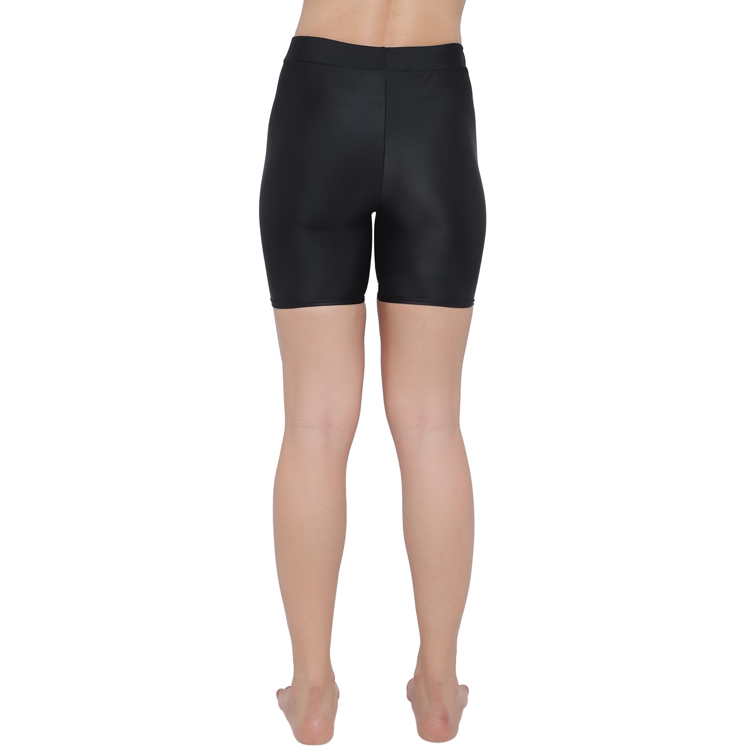 Women's High Waist Compression Shorts - Breathable Nylon Workout Tights for Cycling, Running, Yoga & Fitness | Gym, Dance, Swimming & Sports Activities | Stretchy & Stylish Activewear