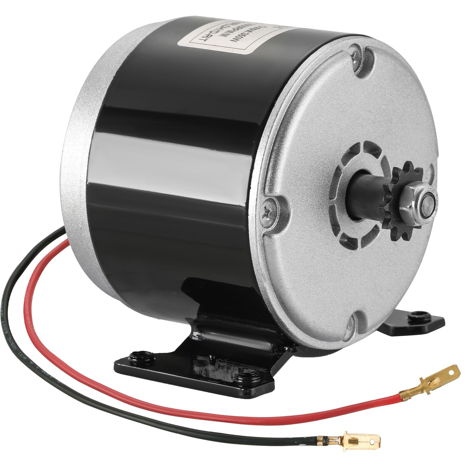 MYFULLY 24V 350W Brushed DC Motor Generator - High Speed 3000RPM Permanent Magnet Motor for Electric Scooters, E-Bikes, Wind Turbines & DIY Power Projects | Perfect for Commuting, Off-Road Adventures & Renewable Energy Systems