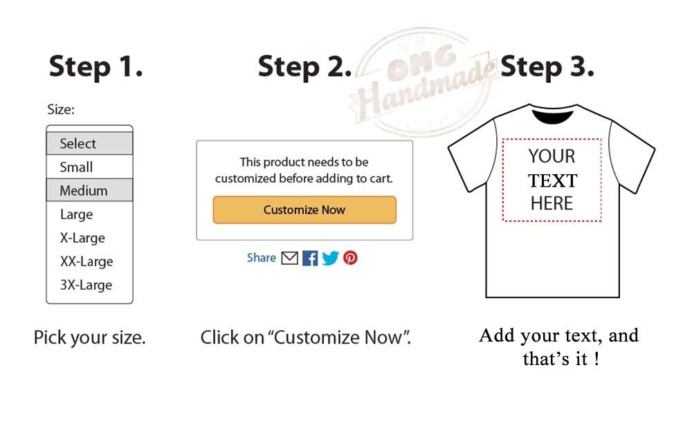 Custom Text Name Personalized Message Unisex T-Shirt - Ultra Soft Cotton Tee for Men & Women - Perfect for Gifts, Couples Matching & Special Events