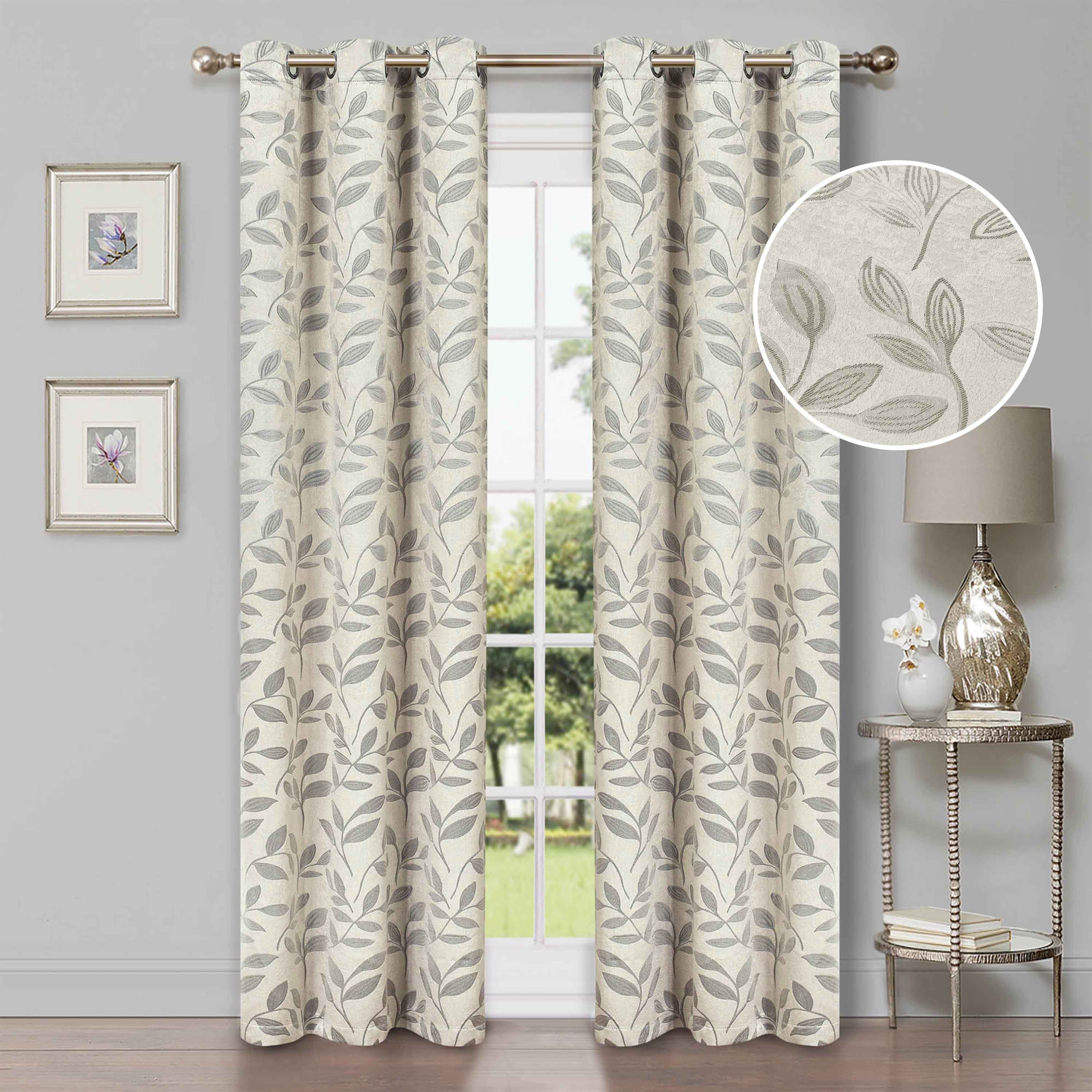 Machine Washable Blackout Curtains for Bedroom - Set of 2 Panels, Thermal Insulated Room Darkening Drapes for Better Sleep & Energy Efficiency | Perfect for Nursery, Home Theater, and Shift Workers