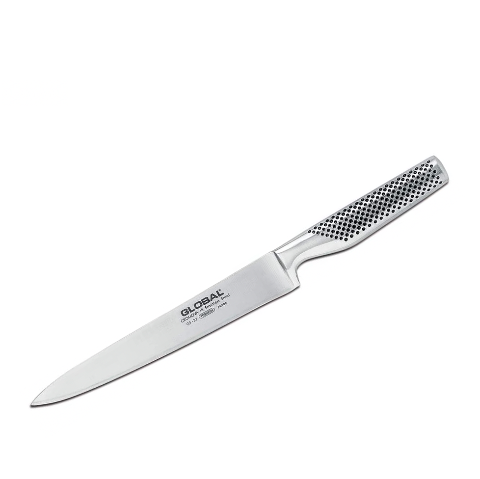 Premium 22cm Forged Carving Knife - High Carbon Stainless Steel Blade for Slicing Roast Beef, Turkey & Ham - Perfect for Holiday Dinners & Professional Kitchens