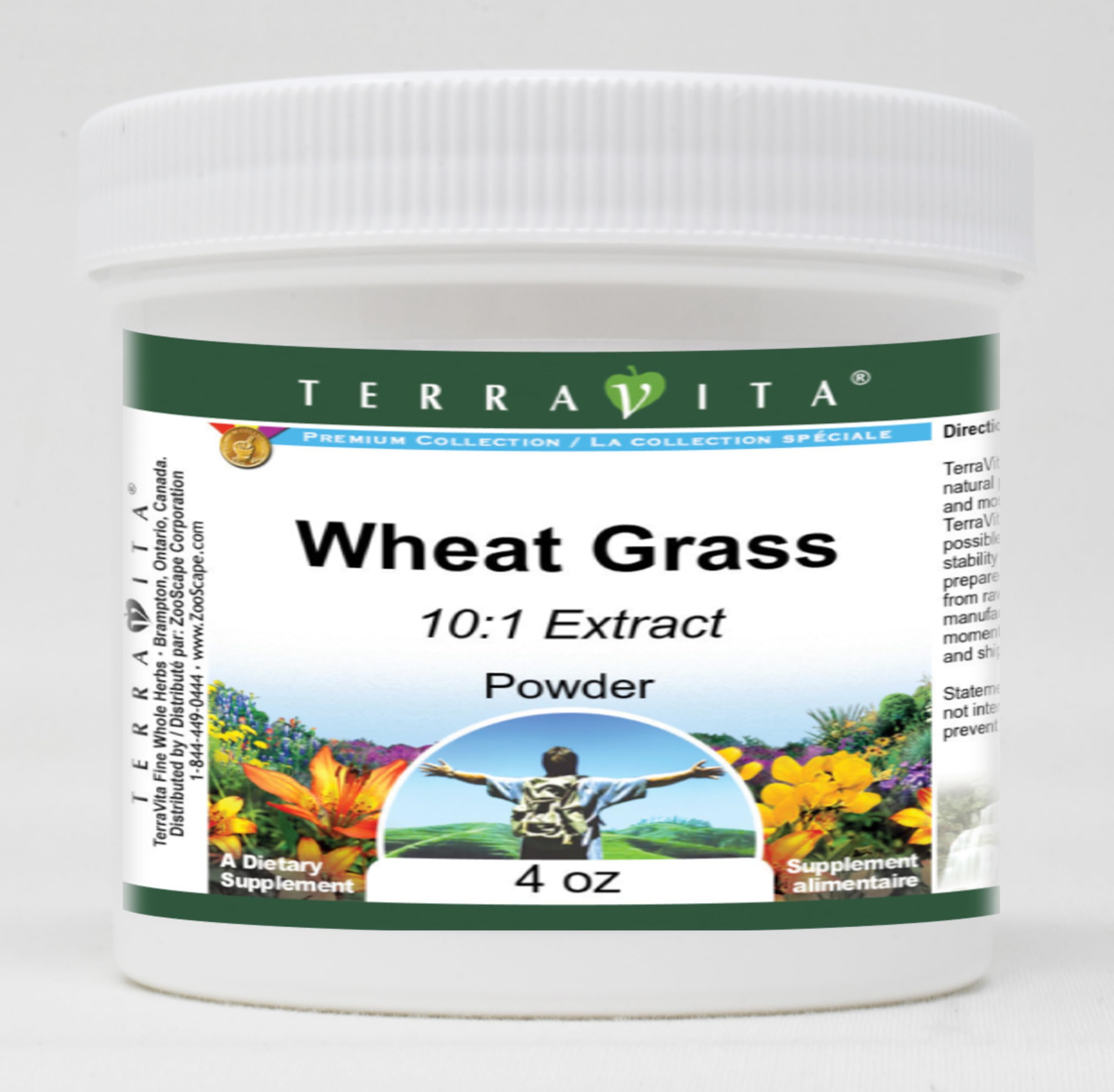 Organic Wheat Grass 10:1 Extract Powder - 4oz (3 Pack) | Superfood Supplement for Detox & Energy Boost | Perfect for Smoothies, Juices & Wellness Shots