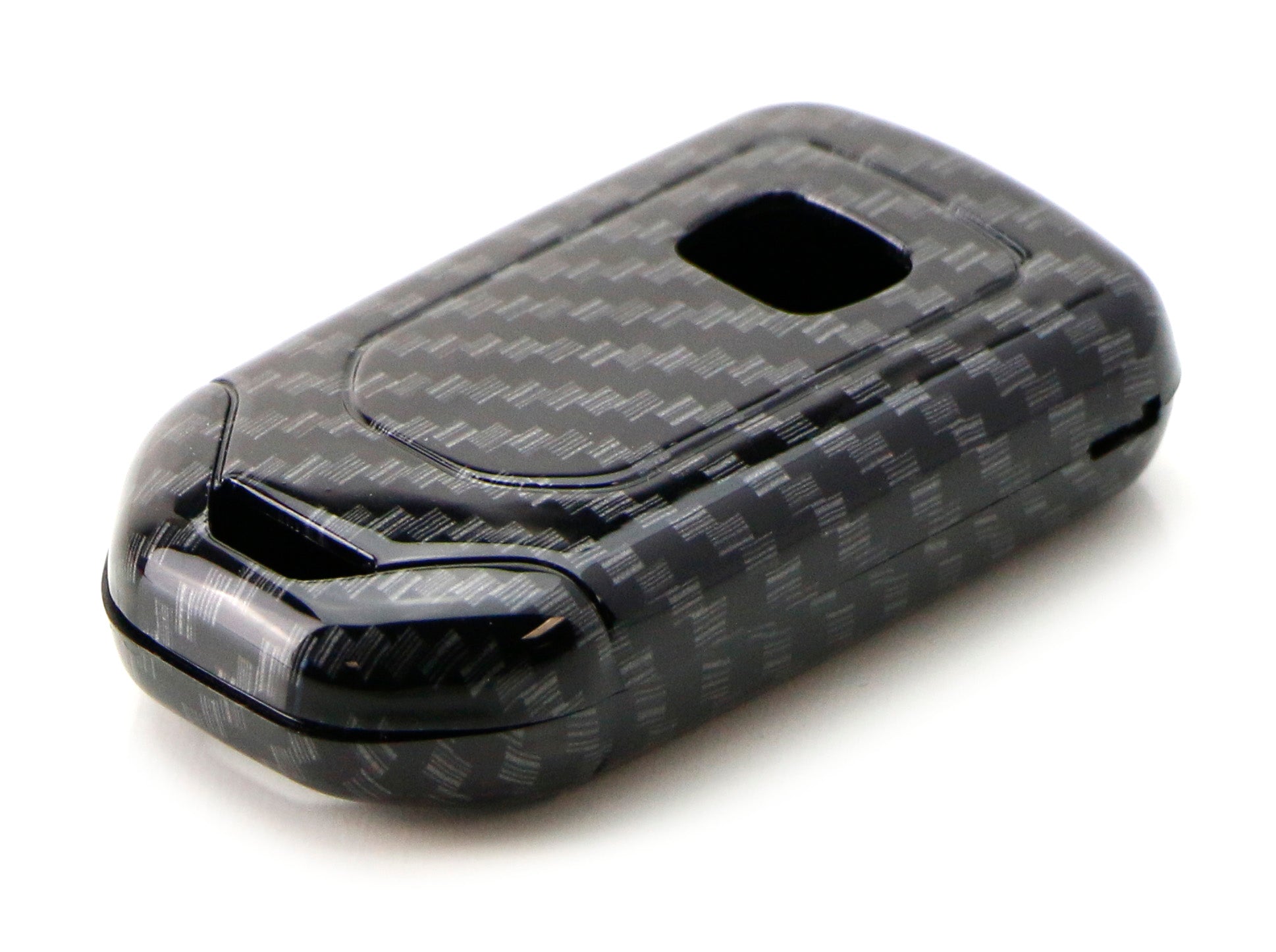 Premium Carbon Fiber Key Fob Cover Replacement for Honda Accord, Crosstour, CR-V, HR-V, FIT - Durable & Stylish Car Remote Shell Protector for Everyday Use