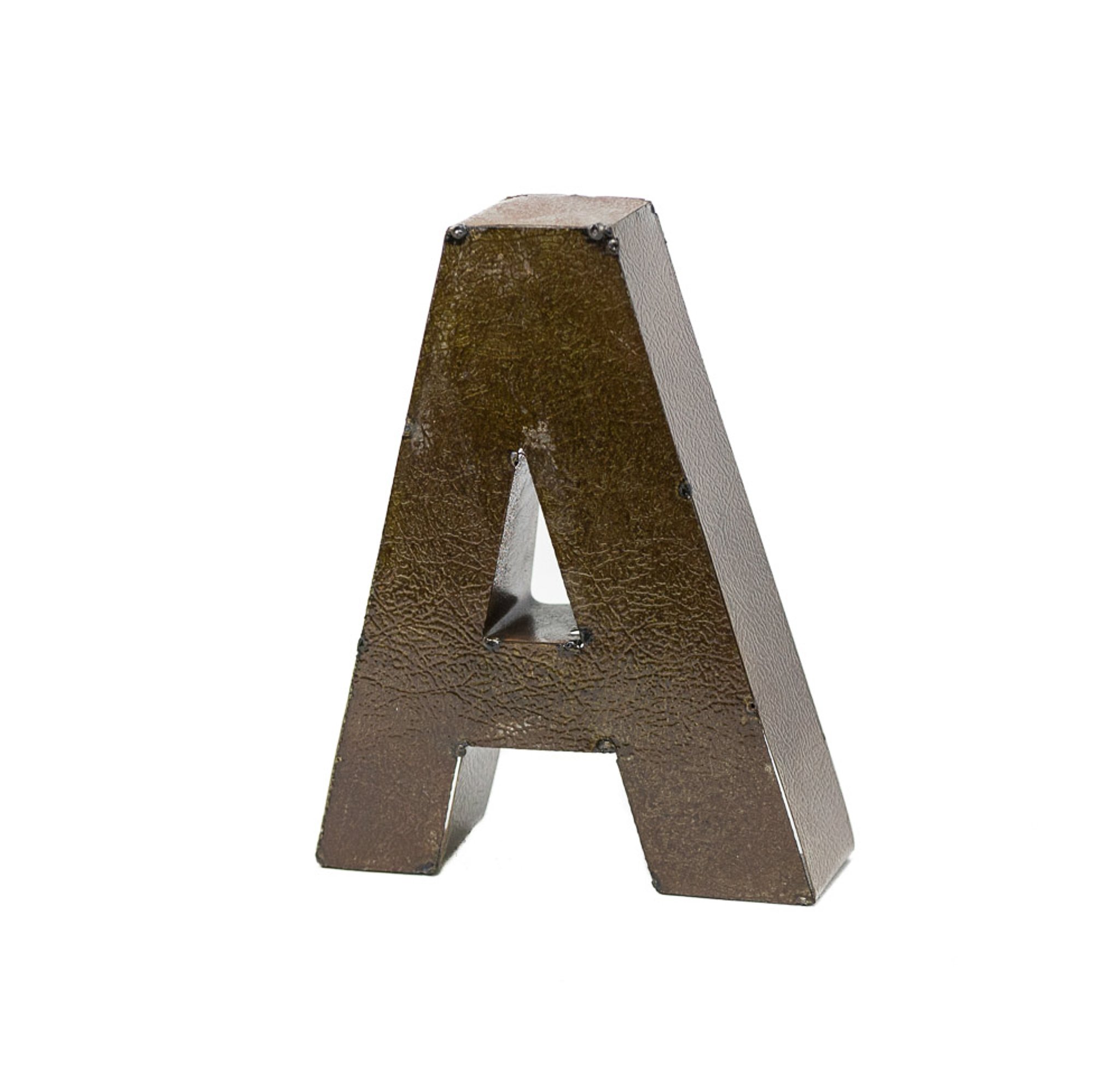 Rustic Arrow Letter A Wall Decor - 9 Inch Brown Wooden Alphabet Sign for Farmhouse, Nursery & Wedding Decorations | Perfect for Home, Office & Gift Giving