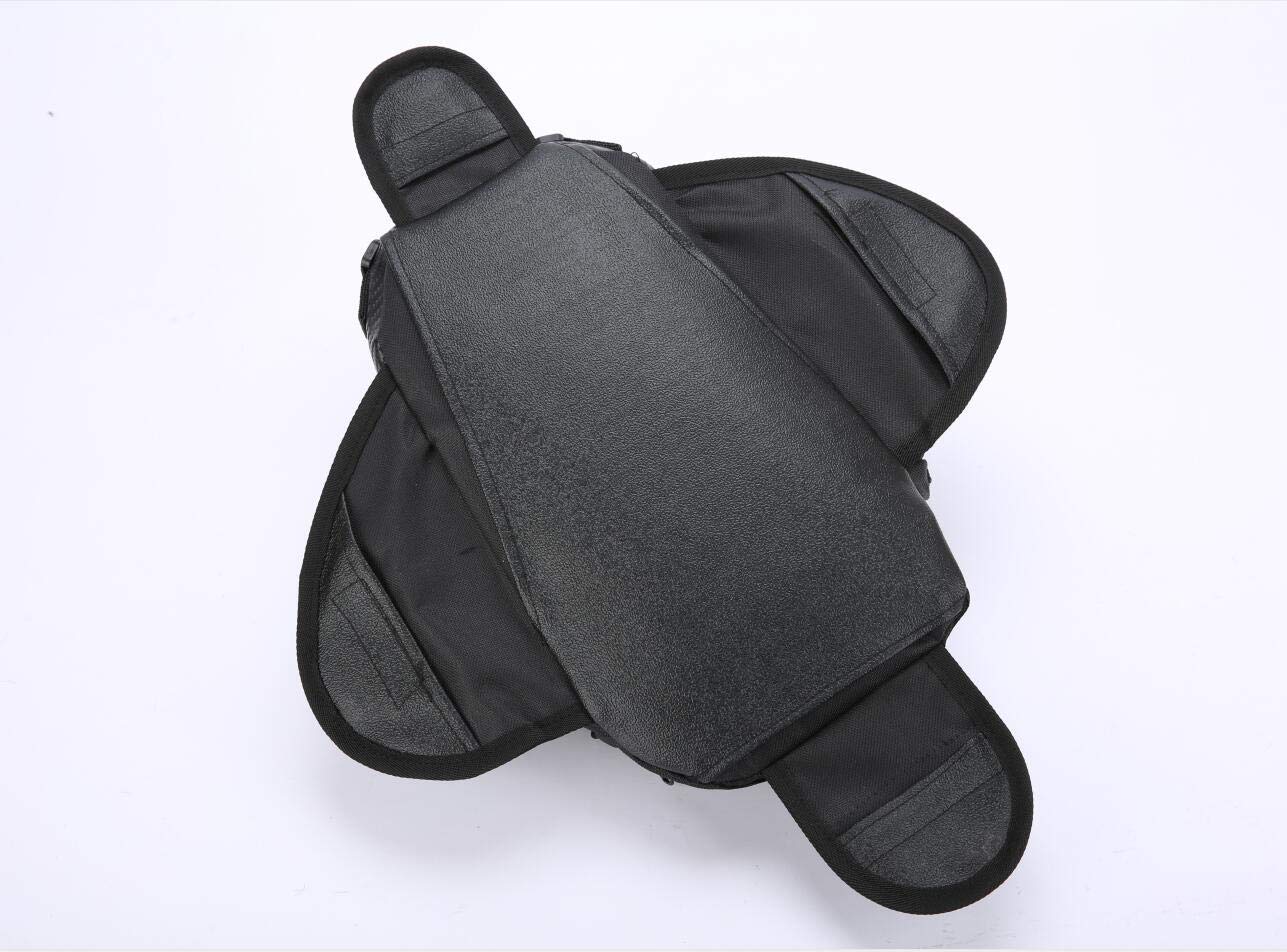 Waterproof Magnetic Motorcycle Tank Bag - Large Window, Super Strong Magnets for Honda, Yamaha, Suzuki, Kawasaki & Harley - Perfect for Road Trips & Commuting