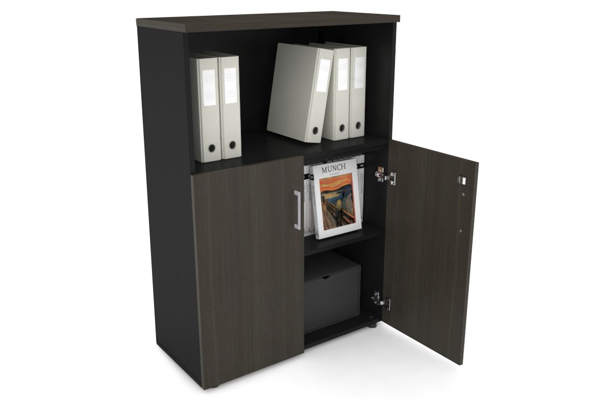Medium Uniform Storage Cabinet with Small Doors [800W x 1170H x 350D] - Perfect for Office, School, or Home Organization