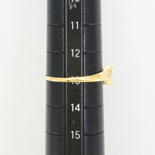 18K Yellow Gold Diamond Ring for Women - Elegant Solitaire Engagement & Wedding Band - Perfect for Proposals, Anniversaries & Special Occasions