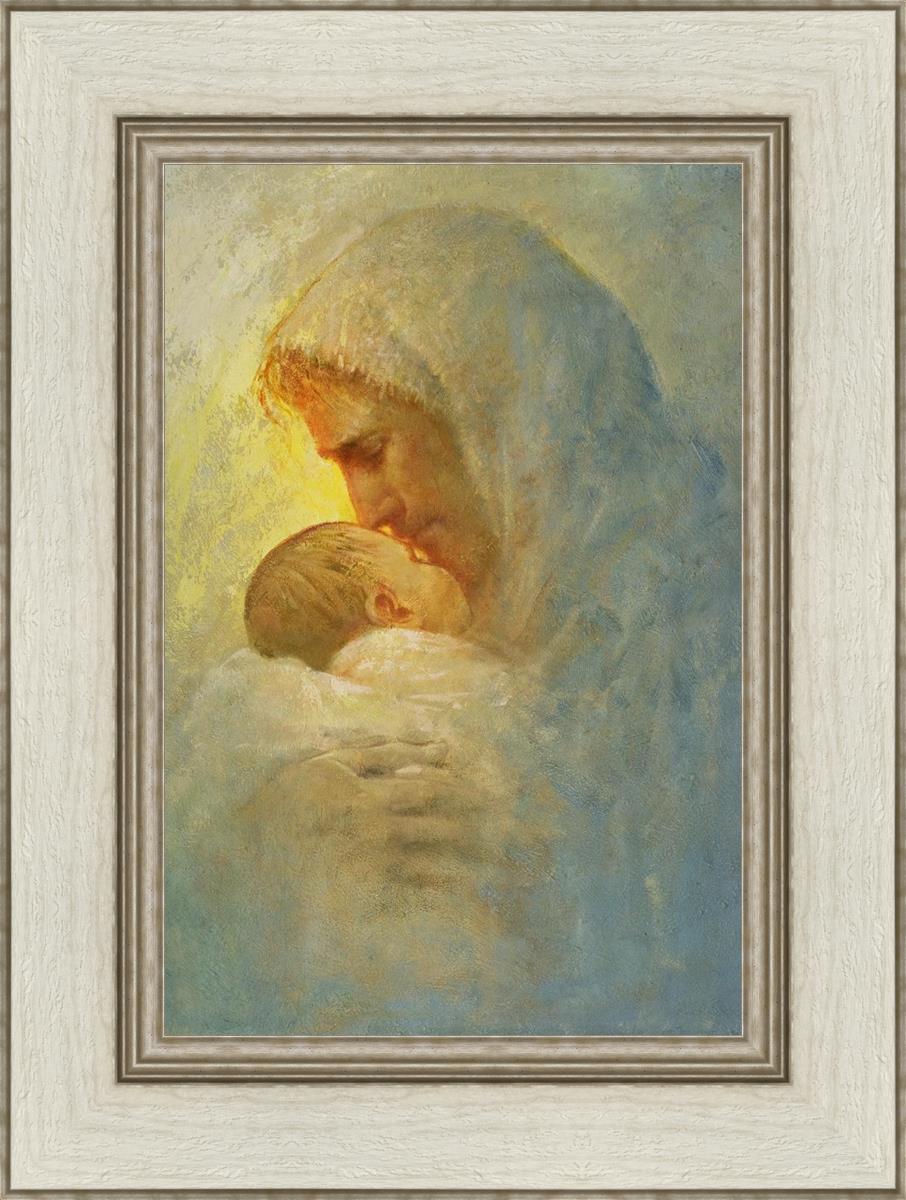 Abba By Yongsung Kim - Premium Christian Wall Art for Home & Church Decor | Inspirational Bible Verse Canvas Painting for Living Room, Bedroom & Office