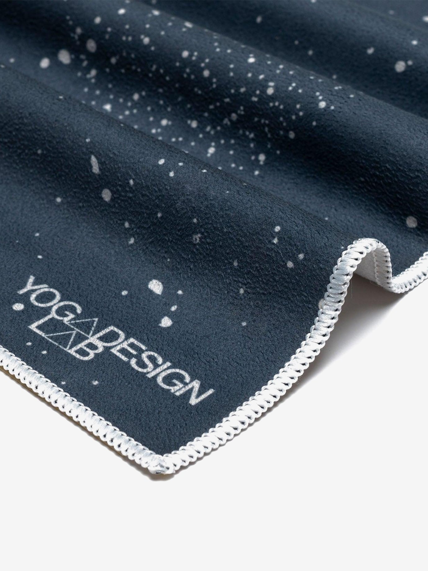 Yoga Design Lab Non-Slip Mat Towel - Celestial Print for Hot Yoga, Pilates & Home Workouts - Eco-Friendly & Absorbent Yoga Accessory