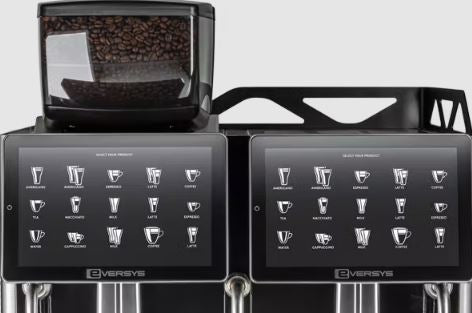 Eversys Enigma Classic Superautomatic Espresso Machine - Professional Coffee Maker for Home & Office Use | Perfect for Espresso, Cappuccino & Latte Lovers