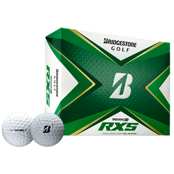 2020 Tour B RXS Golf Balls (12 Pack) - Premium Performance for Distance & Control, Ideal for Low Spin Players on the Course